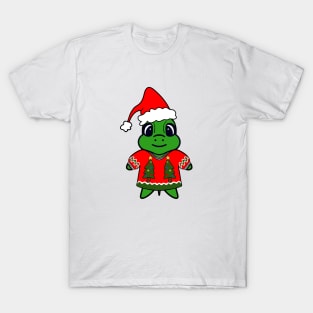 UGLY Christmas Sweater Turtle T-Shirt